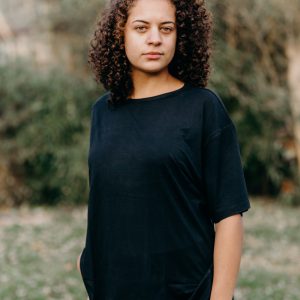 Stretch Bamboo Women's shirt Sleeve V-Neck